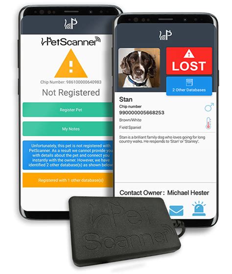 pet microchip scanner app